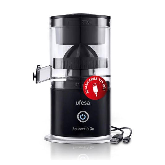 Ufesa Squeeze & Go Citrus Juicer Electric with USB-C