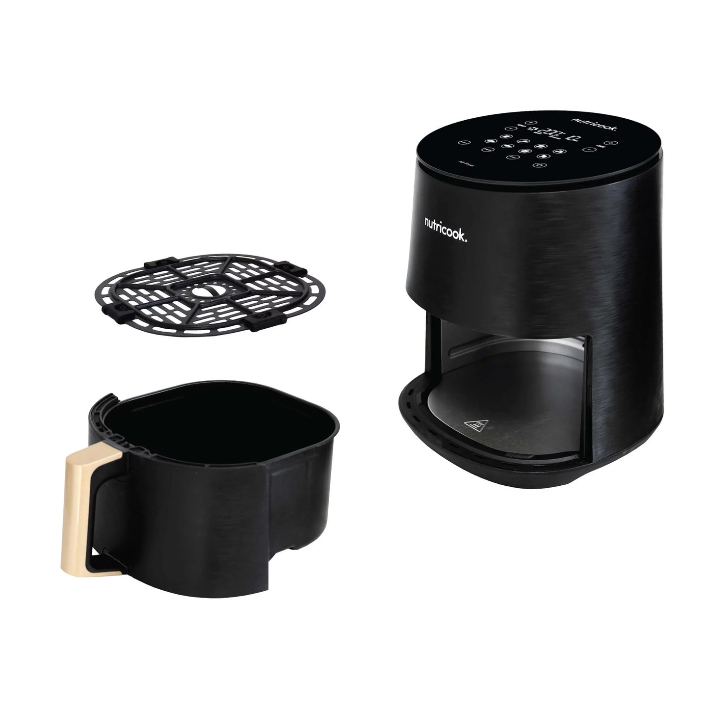 Nutricook Air Fryer Mini Black, 3.3L