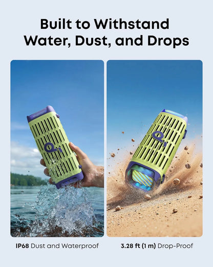 Soundcore Boom 3i by Anker Compact Outdoor Speaker IP68 Waterproof D5100060