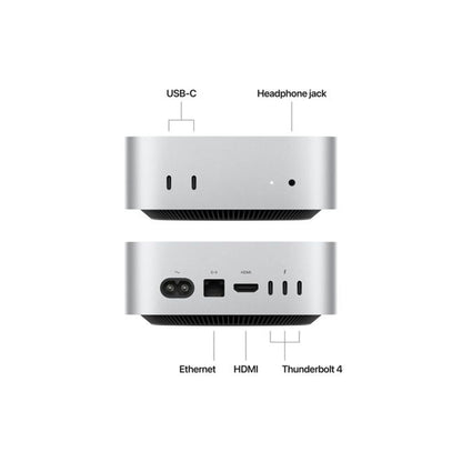 Mac mini M4 chip with 10‑core CPU and 10‑core GPU 256GB (MU9D3AE/A)