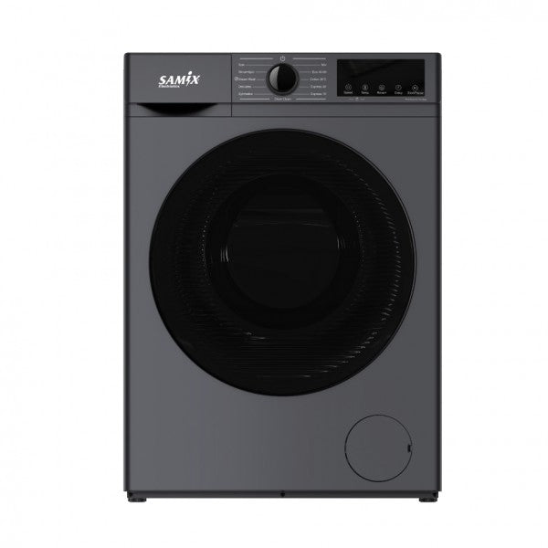Samix fully automatic washing machine, 10 kg, black SNK-WM10KGB