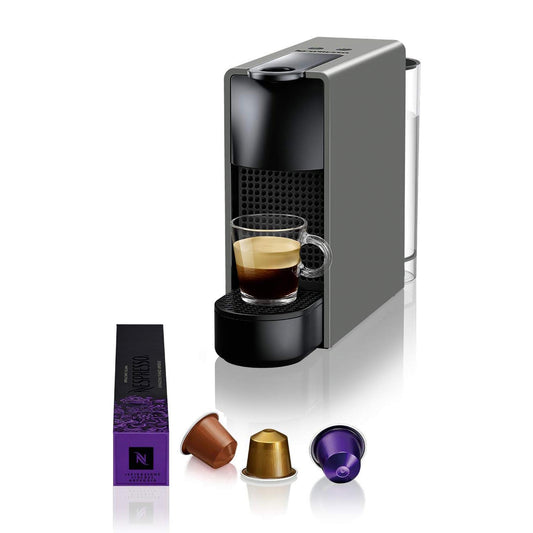 Nespresso Essenza Mini coffee machine by Nespresso, Grey