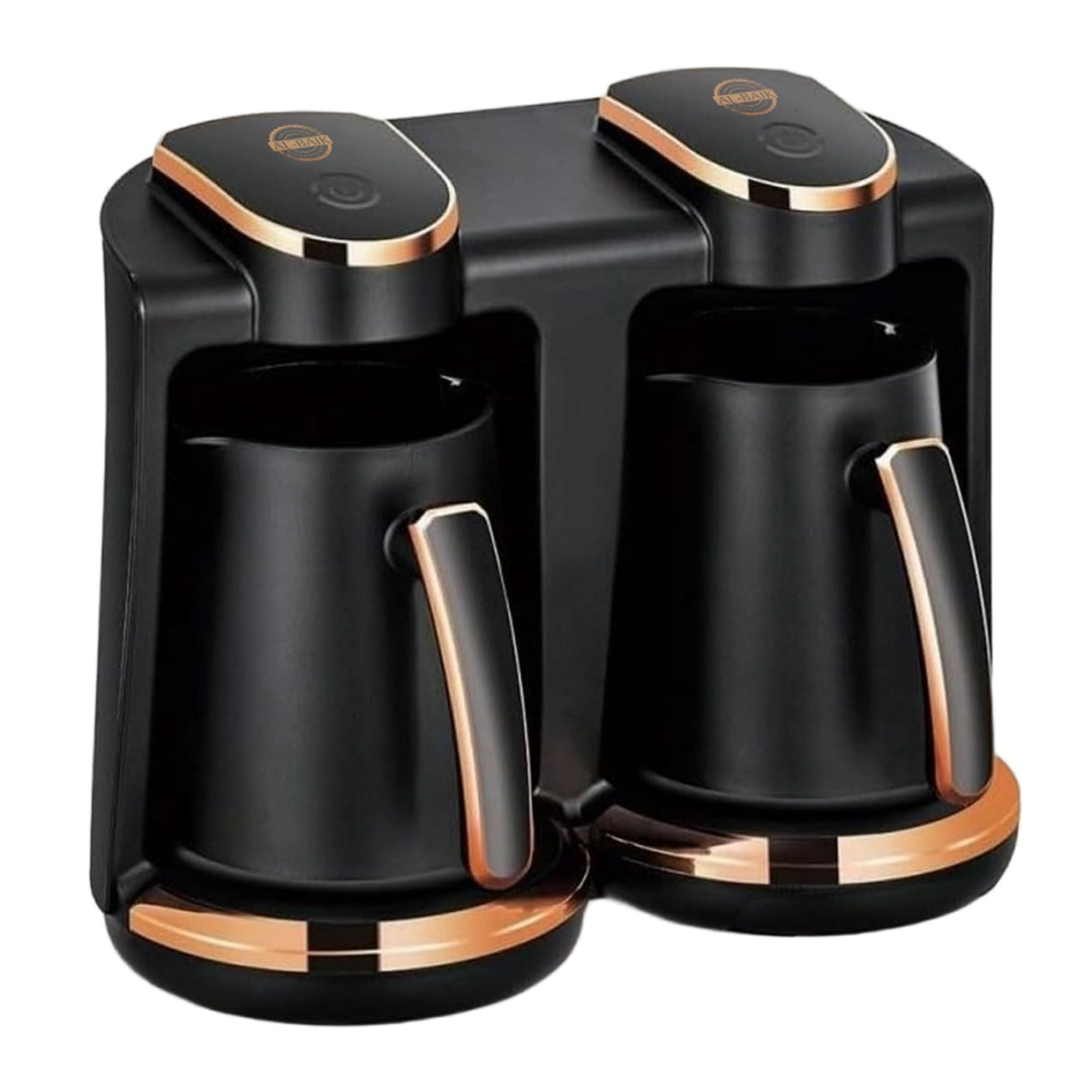 Al Baik Double Pot Turkish Coffee Maker - (AB-202)