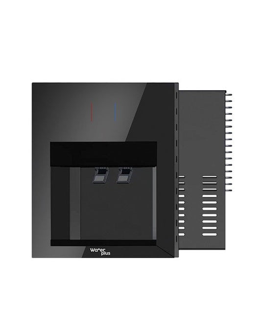 WaterPlus – Built-in Water Dispenser with Black Glass Finish B2024-M - Manual