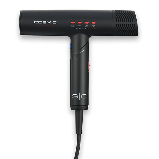 StyleCraft Cosmic Professional Ultra-Lightweight Foldable Hair Dryer Digital Motor with Infrared Ionic Technology (SC Pro Ionic - Tech)