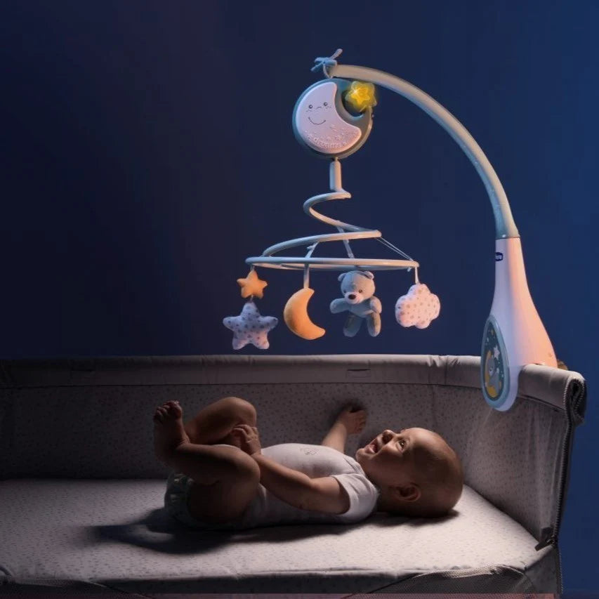 First Dreams Next2Dreams Mobile 3-in-1 0 Month and + - Colour: Pink