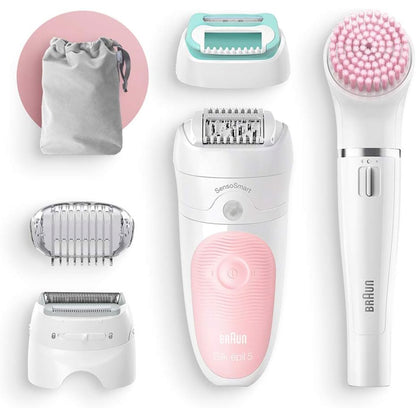 Braun Silk epil Beauty Set of 5 Wet&Dry Hair Removal (SES5-875BS)