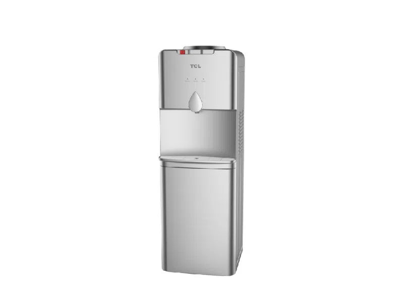 TCL Water Cooler Hot Cold, Plain – Silver Steel Color