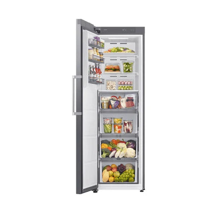 Samsung Upright Freezer A++, 6Drawers, 323Lit, Silver