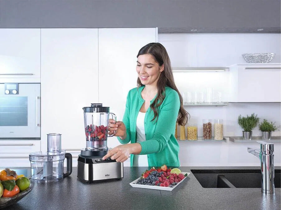 Braun 11-In-1 Food Processor 800 W with 2.1L Bowl and Citrus Juicer