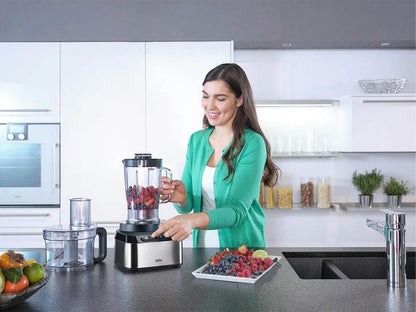 Braun 11-In-1 Food Processor 800 W with 2.1L Bowl and Citrus Juicer