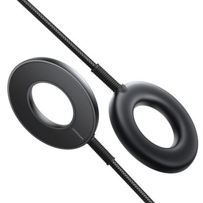 Magnetic Wireless Charger Fast charging UP to 15W Works with USB-A & USB-C chargers 1.2m braided cable