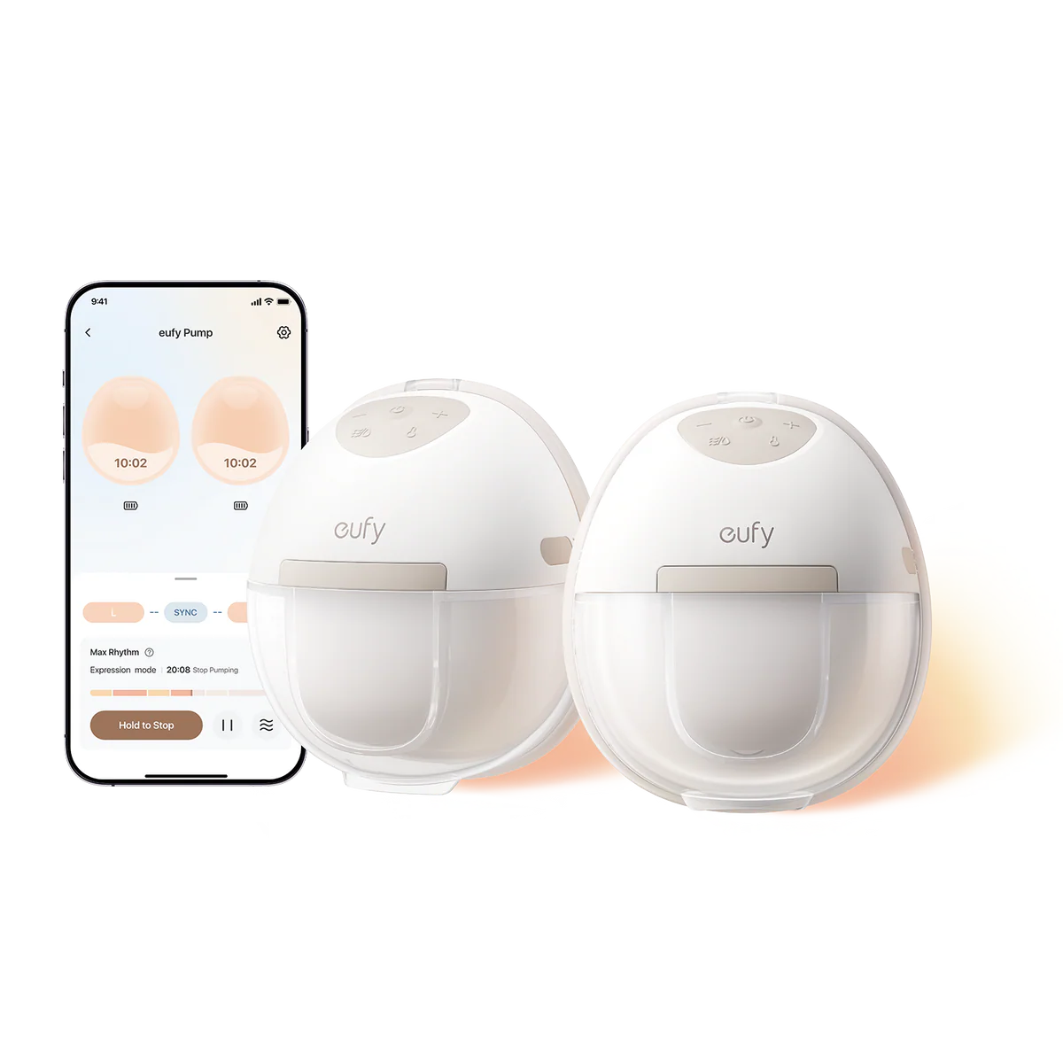 eufy Breast Pump E20 - Heated Wearable Breast Pump