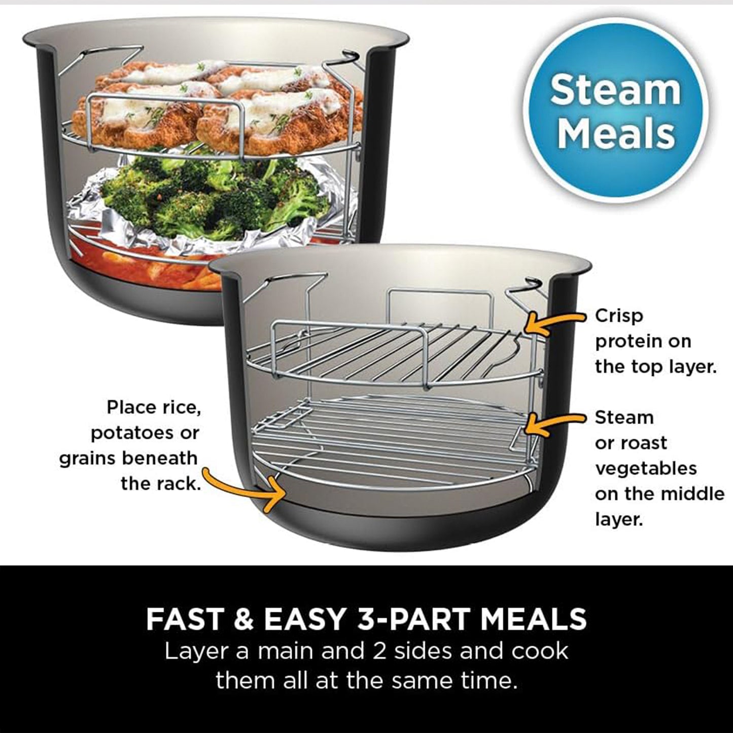 Ninja Foodi MAX 15-in-1 SmartLid Multi-Cooker 7.5L with Digital Probe (OL750UK)