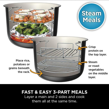 Ninja Foodi MAX 15-in-1 SmartLid Multi-Cooker 7.5L with Digital Probe (OL750UK)