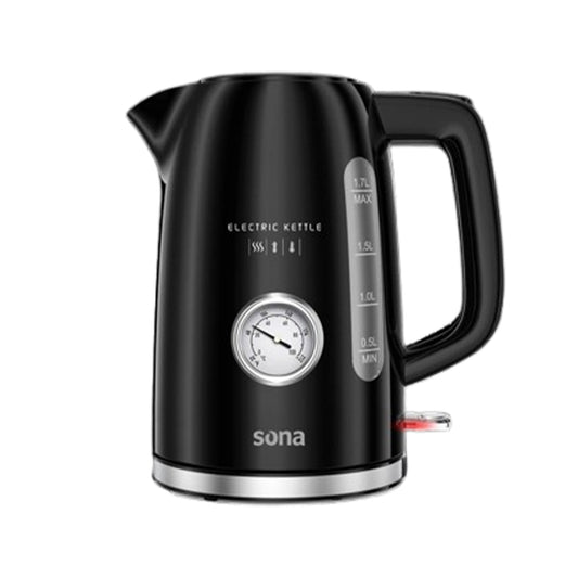 Sona Electric Kettle 1.7 L 2200W With Heat Indicator (SK 2303)