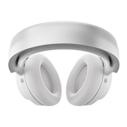 SteelSeries Arctis Nova Pro Wireless For PS & PC (White) (2.4GHz/Bluetooth/USB-C/3.5mm) (ANC) Hi-Res Gaming Headset w/ DAC & Premium Hi-Fi Drivers, AI-powered Noise Cancelling Mic - Xbox, PC, PS5, PS4, Switch, Mobile