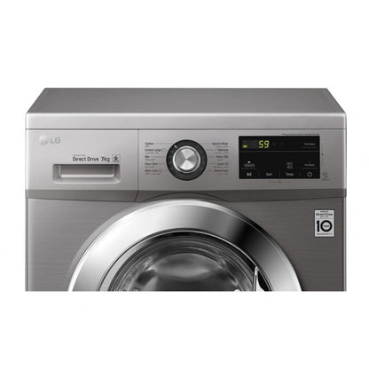 LG Washing Machine 7KG 9 Programs A+++ - Silver (WJ3H20SQG.APTPELF)