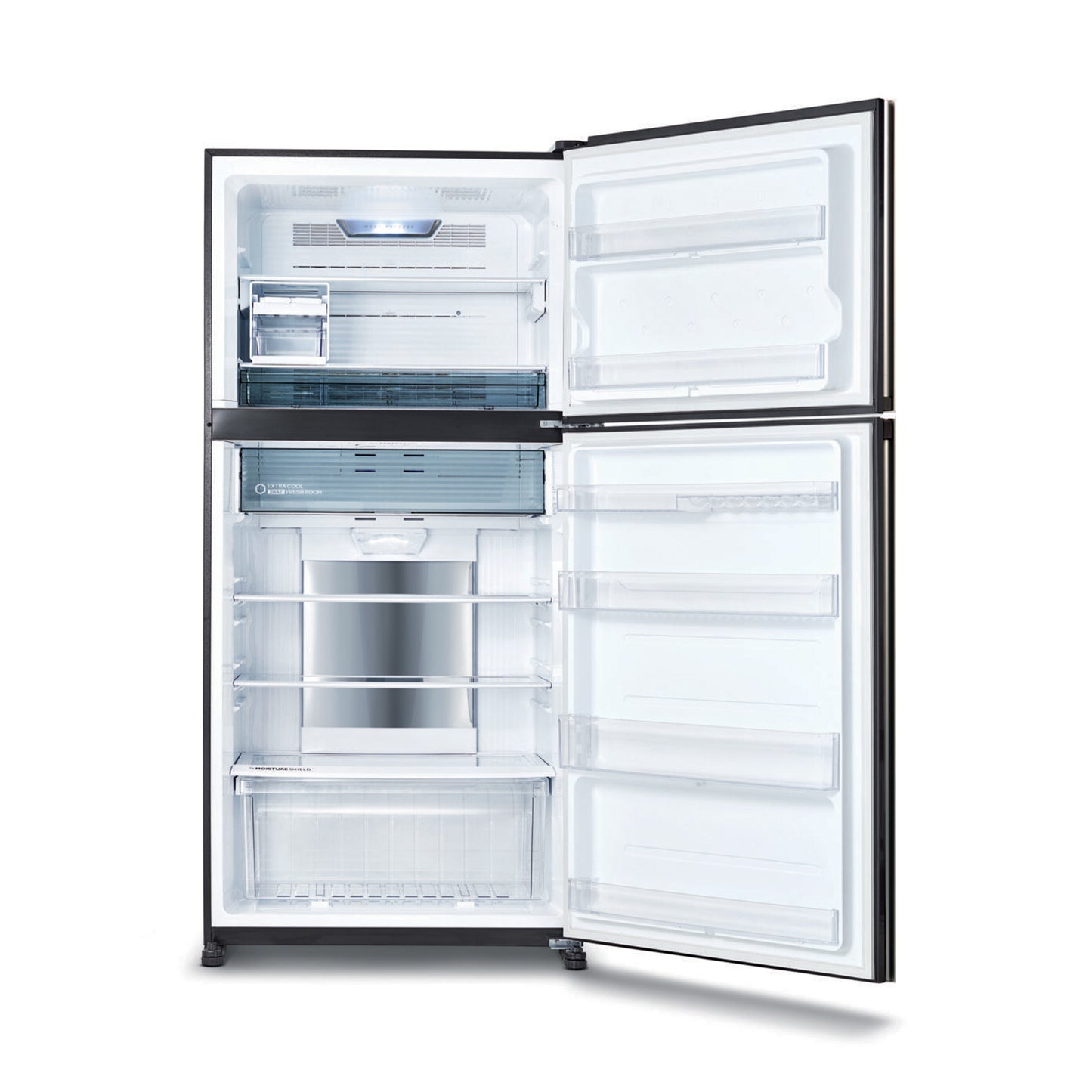 SHARP J-Tech Inverter Refrigerator 594 Liter Black Door A++ (SJ-GT760S-MB1)