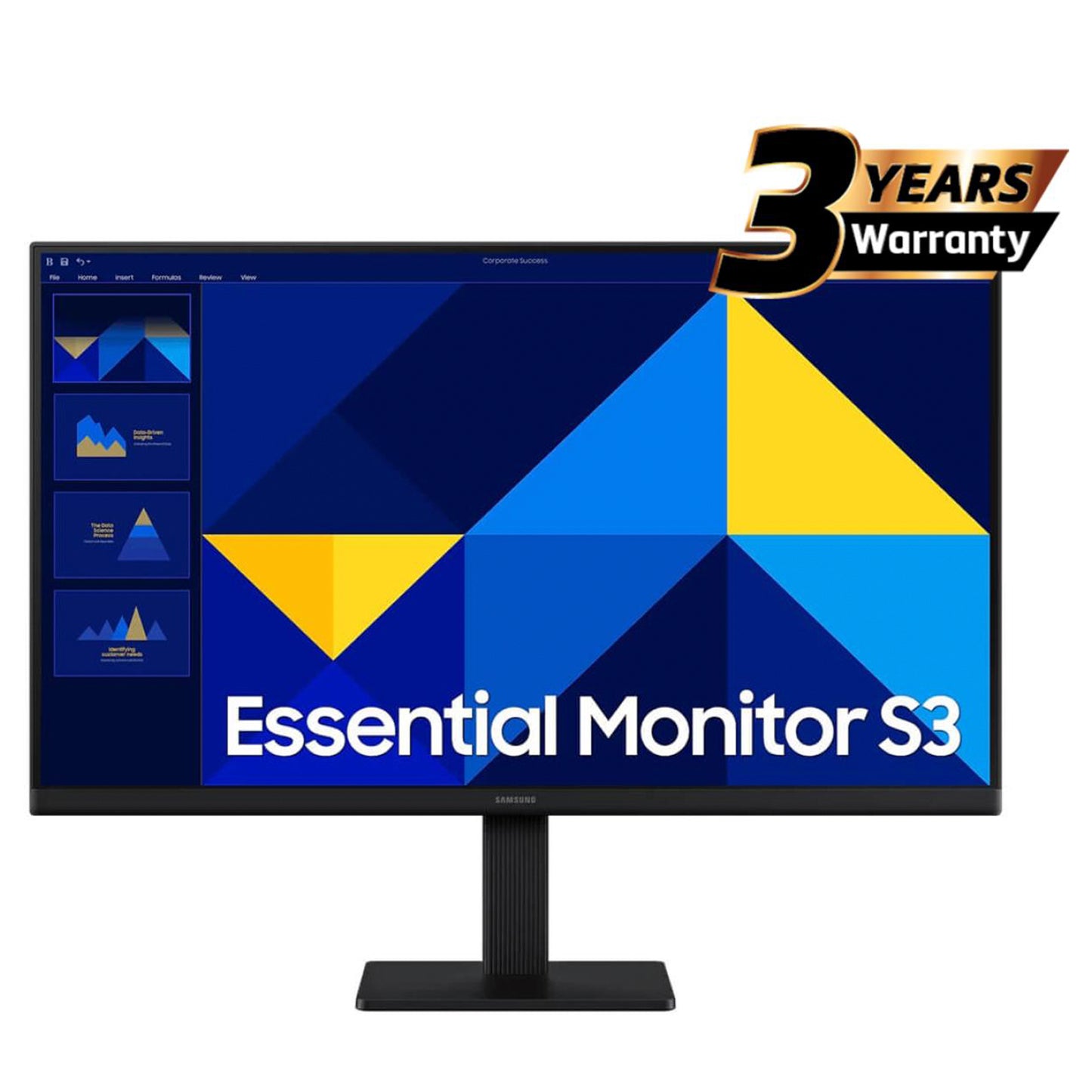 Samsung S3 Essential (D300) 24" Full-HD, IPS Flat Monitor