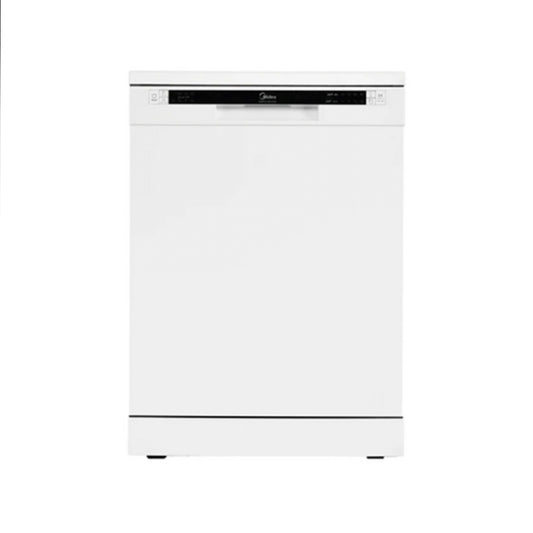Midea Freestanding Dishwasher 14 Place Setting with Auto Open Door -White (WQP14-5201C-W)