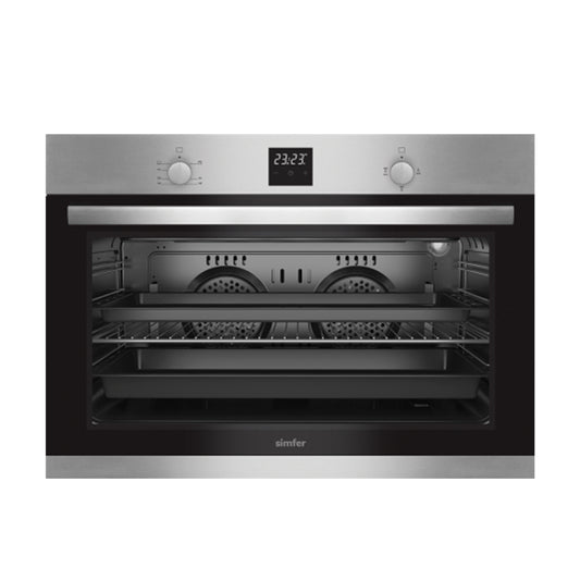 Simfer Bult in 90cm Stainless Steel 120L Oven (B 9302 SGRIM)