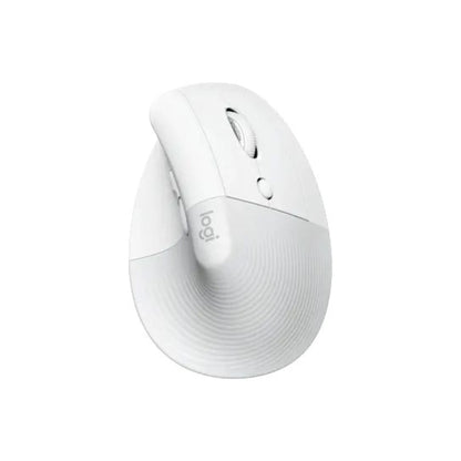 Logitech Lift Vertical Ergonomic Mouse Wireless, Bluetooth - Off White