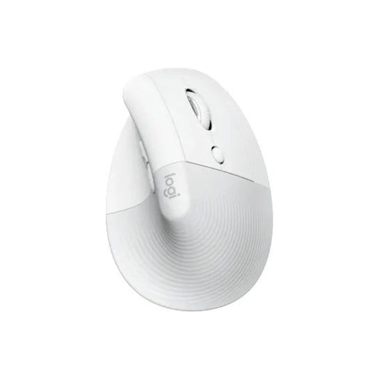 Logitech Lift Vertical Ergonomic Mouse Wireless, Bluetooth - Off White