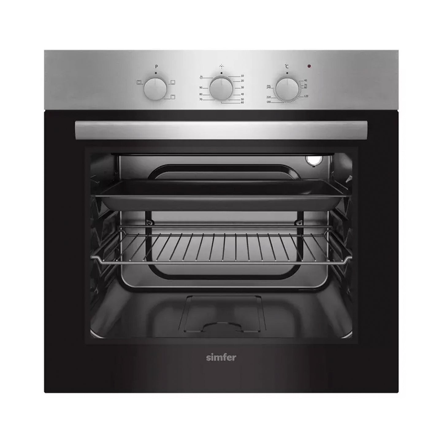 Simfer Belt N 60cm Stainless Steel Oven (B 6300 CMRIM)