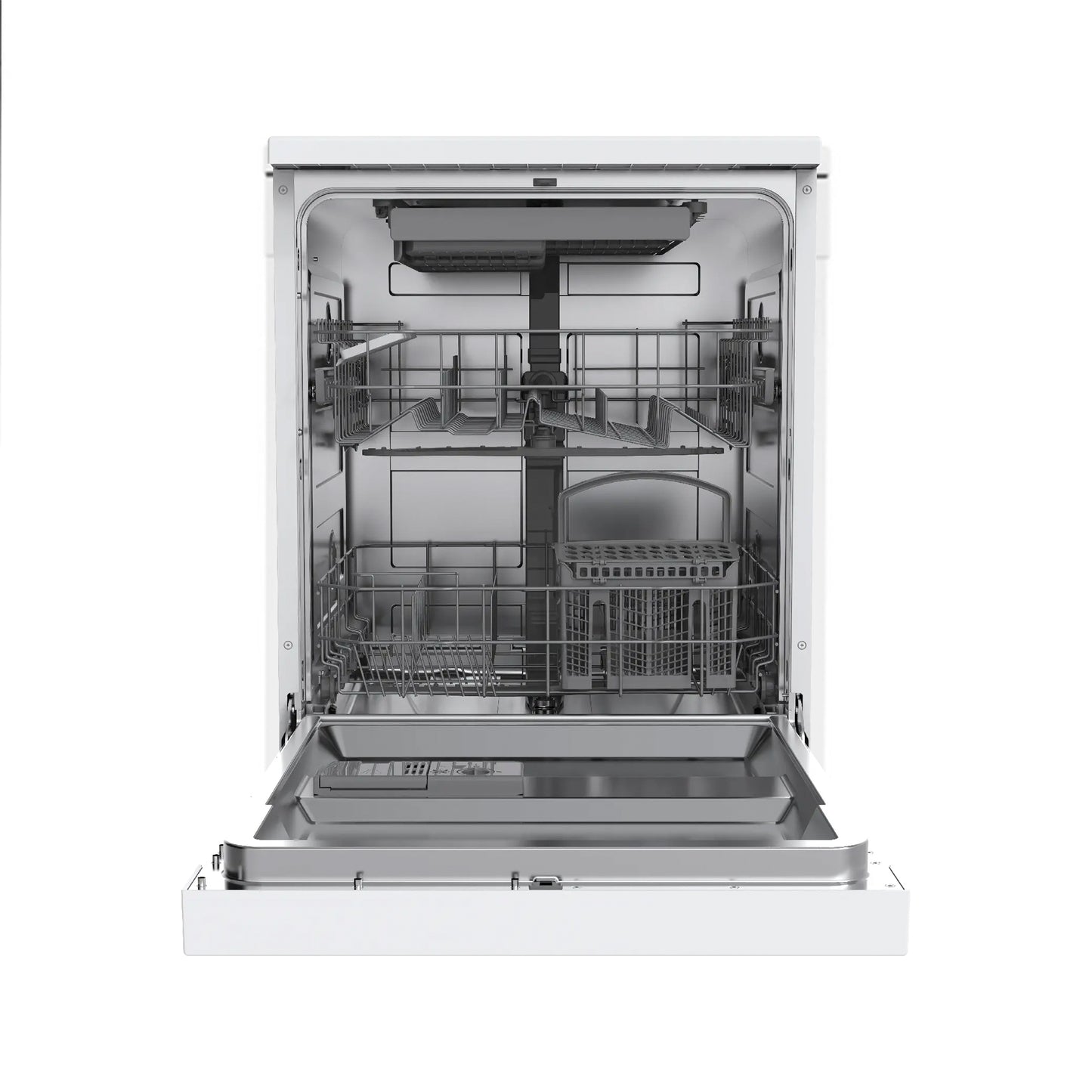 Midea Freestanding Dishwasher 14 Place Setting with Auto Open Door -White (WQP14-5201C-W)