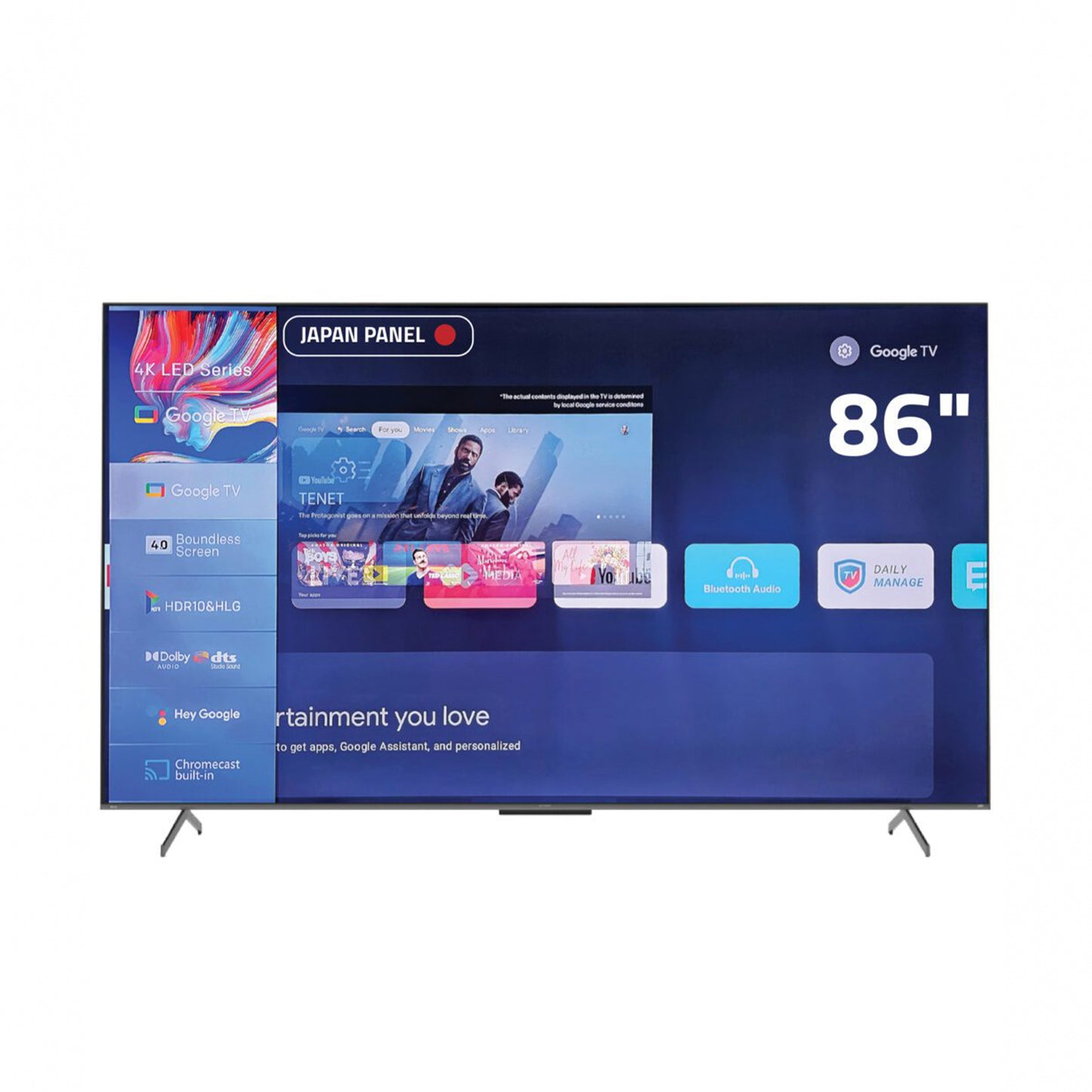 SHARP Google TV 86 Inch 4k UHD 120HZ (4T-C86FN6NX)