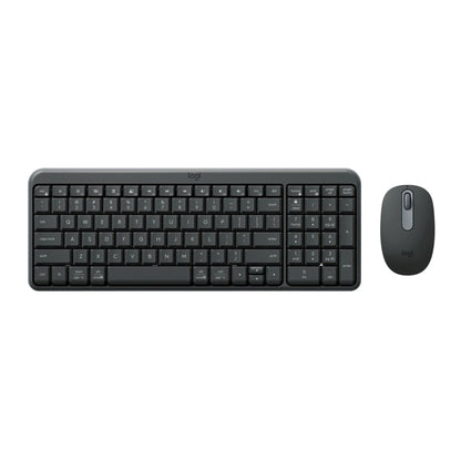 Logitech MK250 Bluetooth Wireless Mouse and Keyboard Combo: Fast & Easy Connectivity, Compact Wireless Keyboard, Ambidextrous Mouse, Durable Build - Windows/MacOS - Graphite