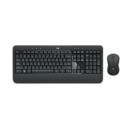 Logitech MK540 Advanced Wireless Keyboard and Mouse Combo for Windows, 2.4 GHz Unifying USB-Receiver, Multimedia Hotkeys