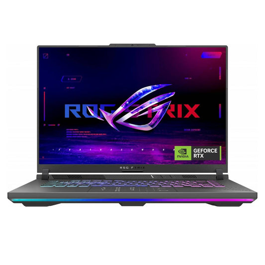 Laptop ASUS ROG Strix G16 AMD Ryzen™ 9 8940HX Processor Up to 5.3GHz NVIDIA® GeForce RTX™ 5070 Ti Laptop GPU 12GB GDDR7 32GB DDR5-5200Hz 16-inch FHD+ 165Hz IPS-level - Eclipse Gray (G614PR-RV057)