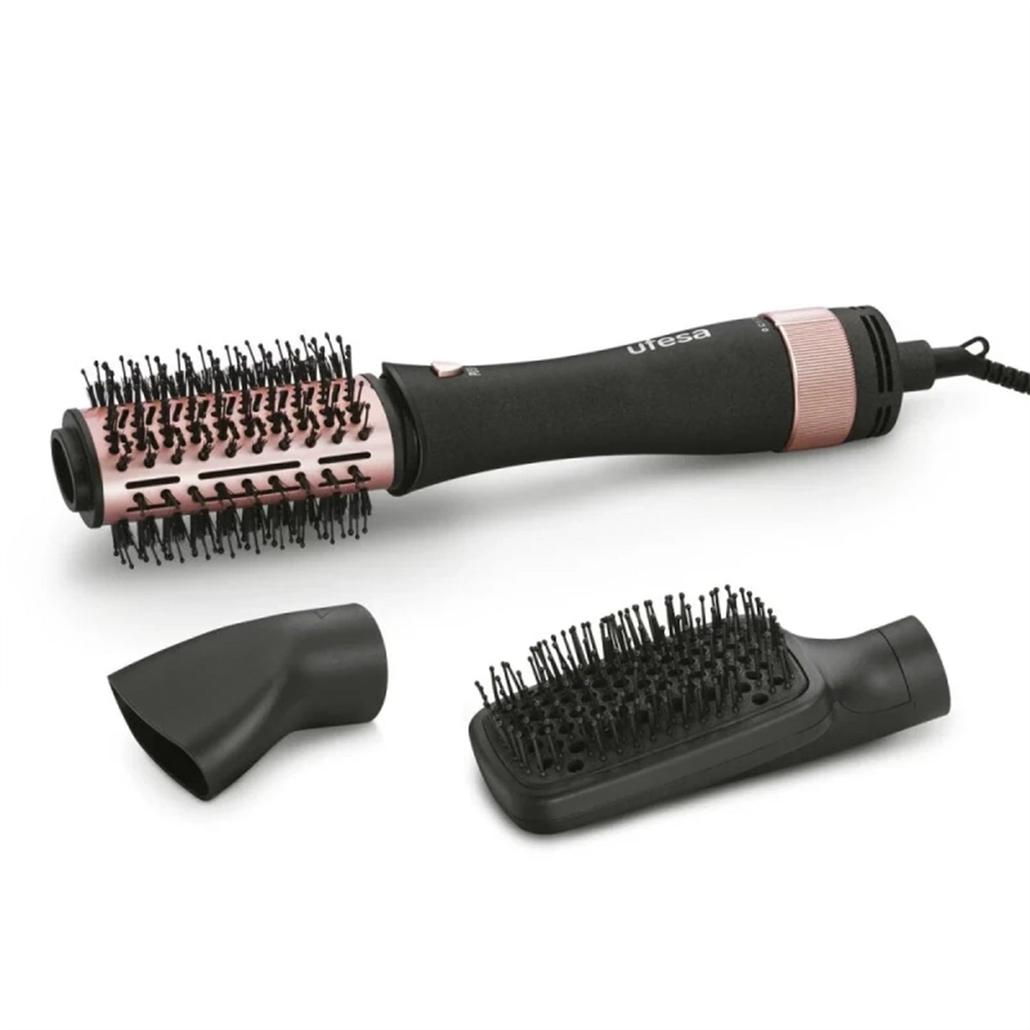 Ufesa MS8000 3-in-1 Hair Styler & Dryer Brush – Ionic Hot Air, Curl, Straighten & Volume