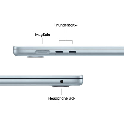 Apple MacBook AIR 15 (2024) NEW Apple M3 (512GB/16GB) 8Core CPU & 10Core GPU Retina True Tone - Space Grey