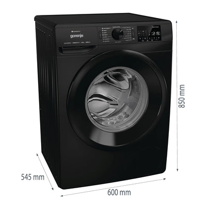 Washing Machine- Gorenje-8Kg-Black (WPNEI84A1SW/B)