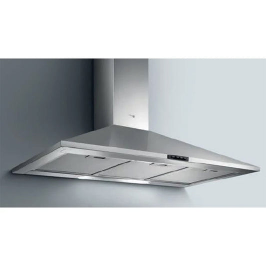 Elba 90 cm Stainless Steel Cooker Hood 800 m³/h Suction Push Button Control (ELCER IX90R)