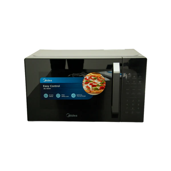 Midea Microwave - 30 L - 900 Watt - With Grill - Black - (EM9P032MX-VE)