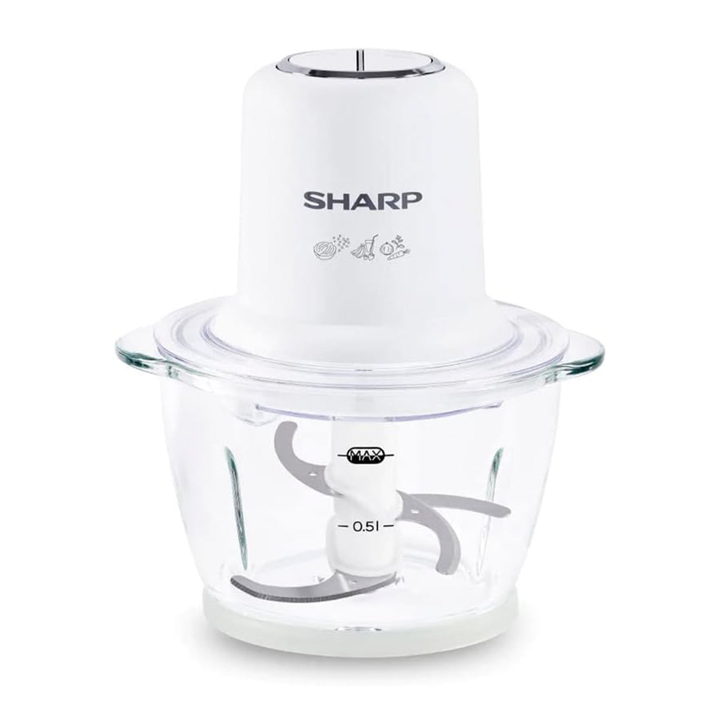 كبة شارب 350 وات 1.2 لتر - أبيض EM-CP31-W3.0