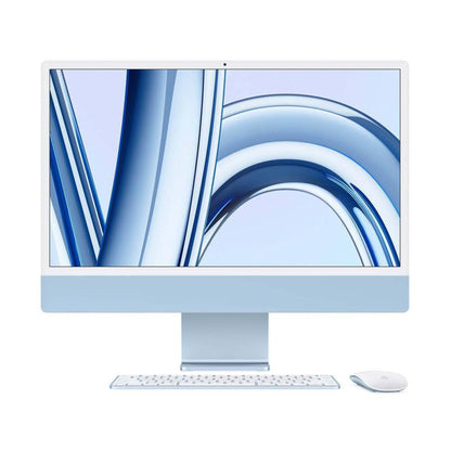 Apple iMac 24" with Retina 4.5K display Apple M3 chip with 8‑core CPU and 10‑core GPU 8GB RAM 256GB SSD