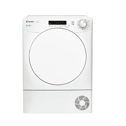 Candy Dryer Smart Freestanding, Condenser, 8 Kg, Class B, White (CSE C8DF-80)