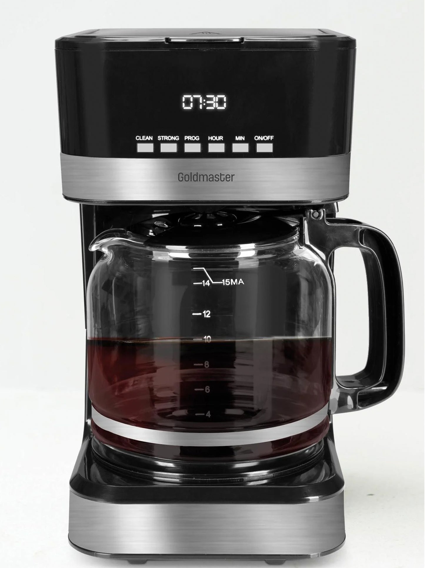 Gold Master Coffee Maker, One Touch Power, 450Lit, 950Watts, Black (GM-7357)
