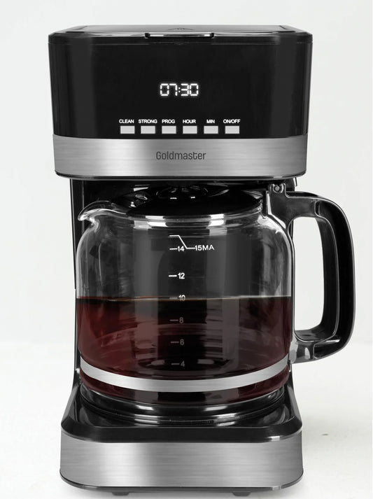 Gold Master Coffee Maker, One Touch Power, 450Lit, 950Watts, Black (GM-7357)