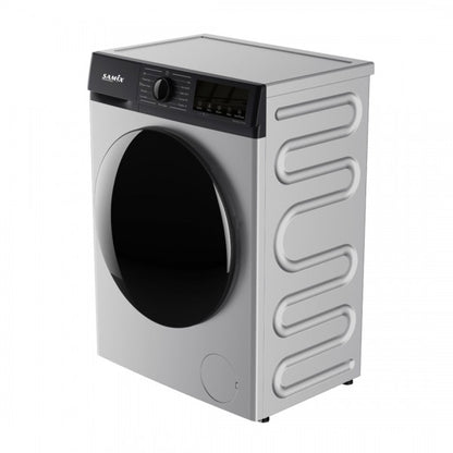 Samix fully automatic washing machine, 10 kg, silver color SNK-WM10KGS