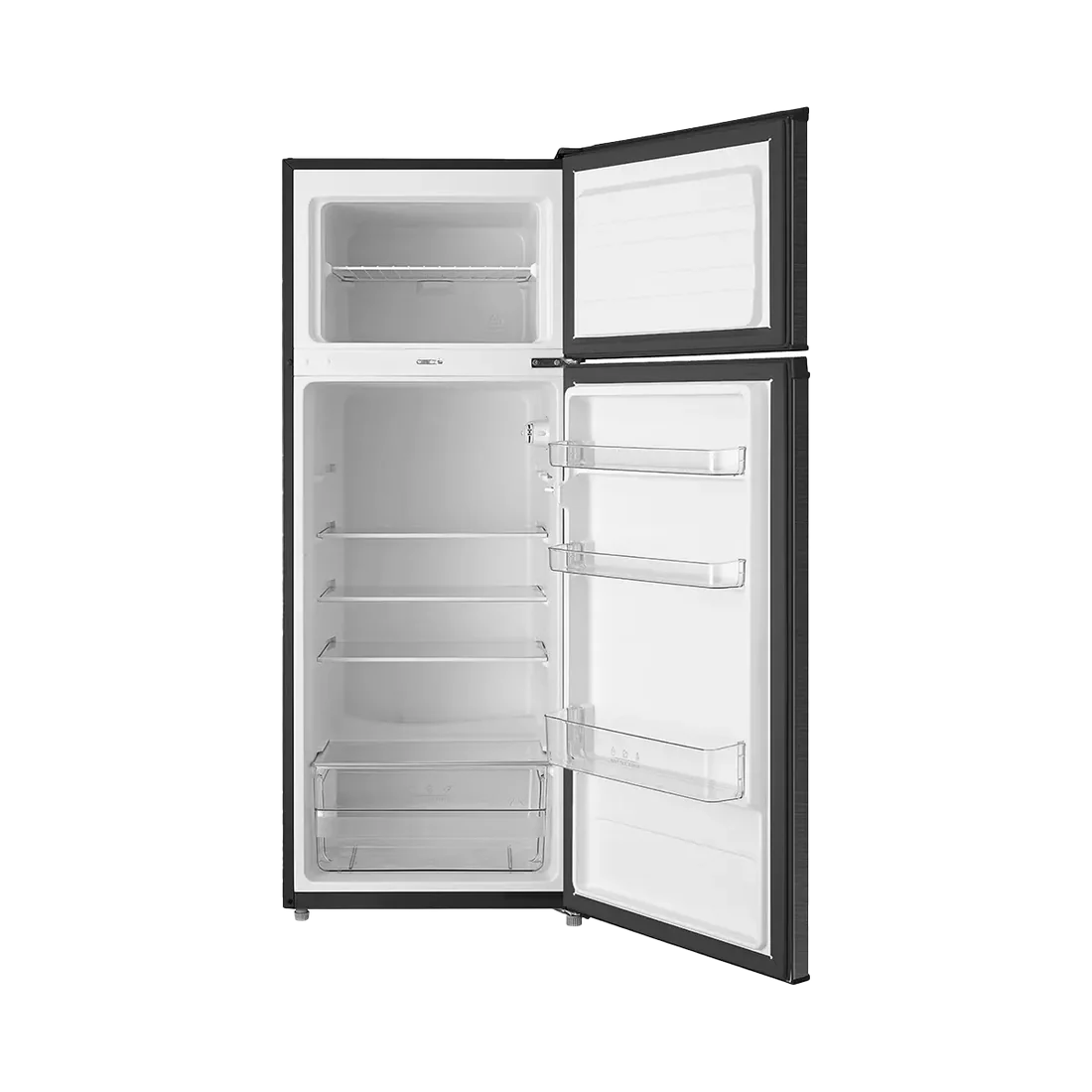 Midea Top Mount Refrigerator 204 Ltr - Black - (MDRT294FGF28)