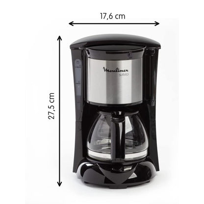 Moulinex FG151826 Coffee Maker, 6 Cups, 650W (FG151825)
