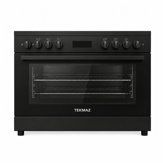 TEKMAZ Gas Oven – (90×60 cm, Black)