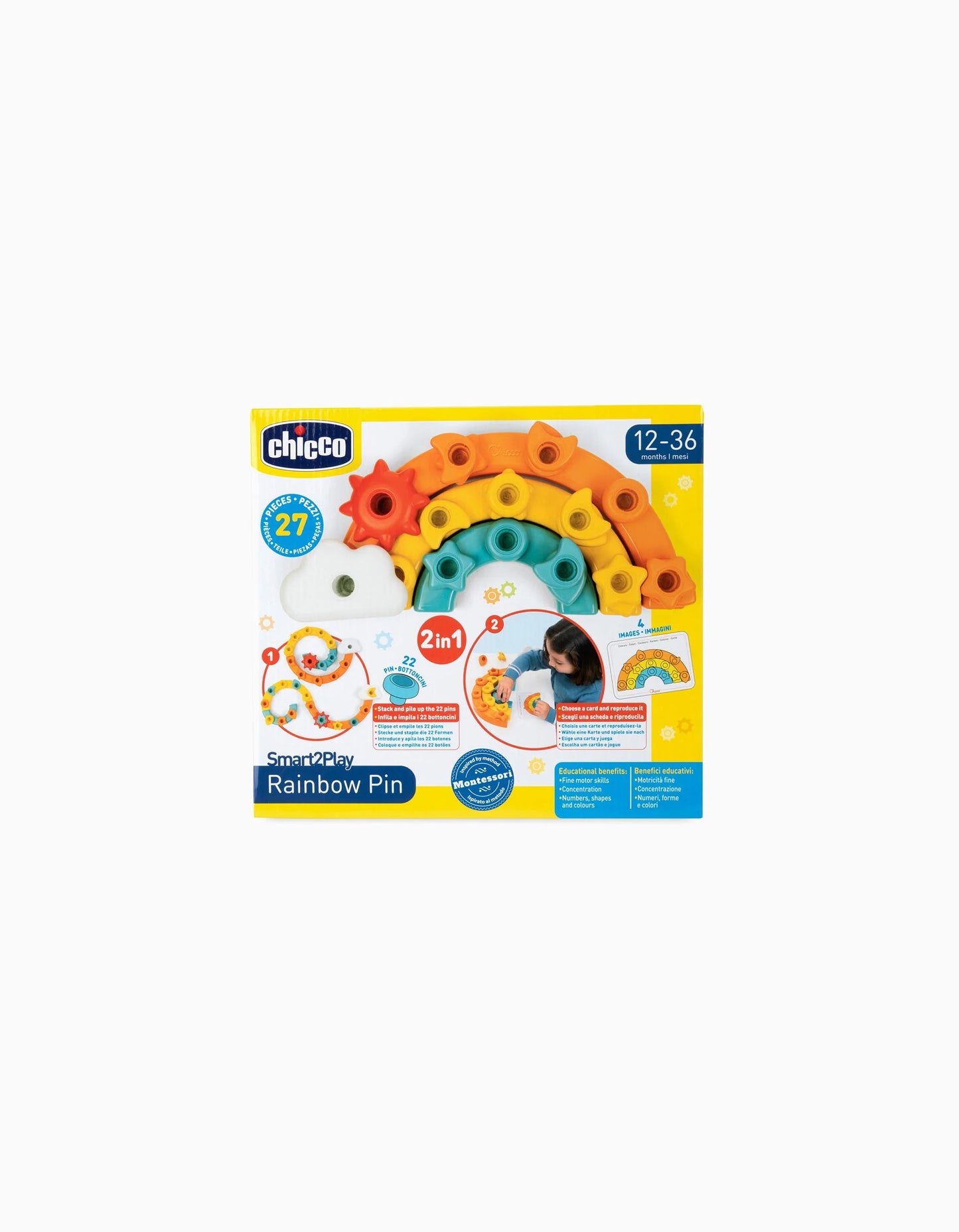 Smart2Play Chicco Multi-Activity Rainbow 12M+