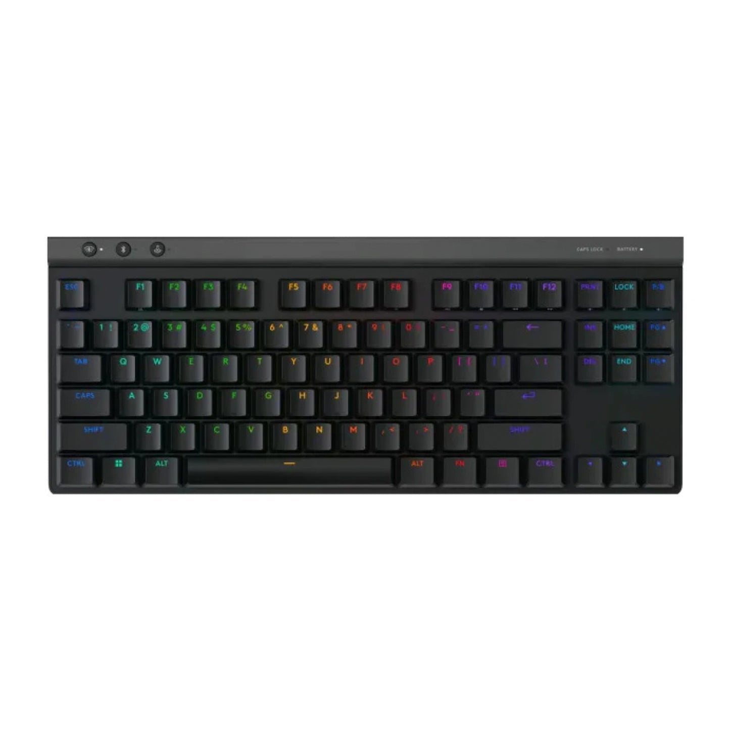 Logitech G G515 TKL, Wired Ultra-Slim Gaming Keyboard, Fully Customizable RGB, Double Layer PBT Keyboards, US International QWERTY Keyboard - Black